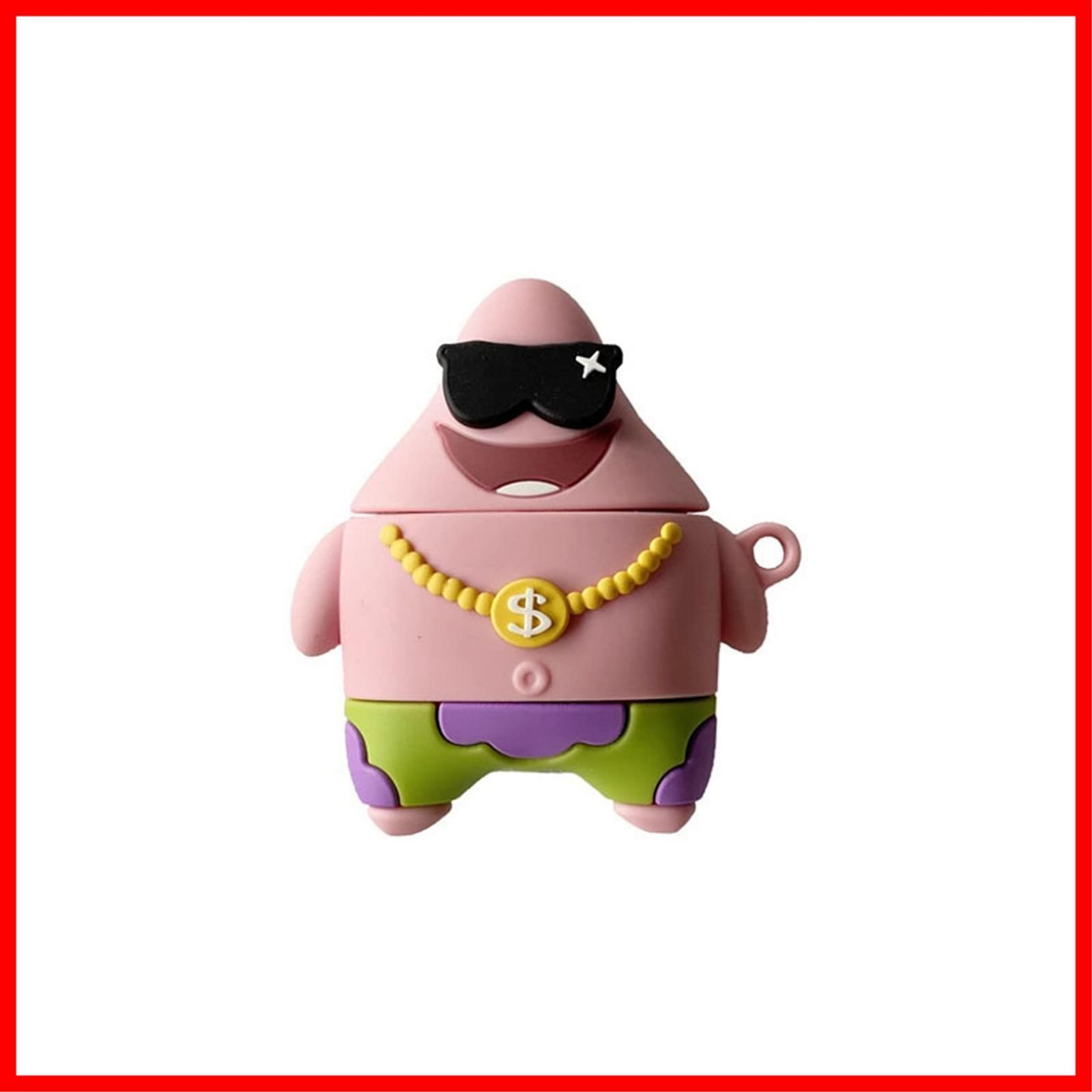 【特価セール】Airpods Proケース パトリック･スター AirPodsPro ケース エアポッツプロ ケース シリコン 保護ケース 全面保護カバー キャラクター アニメ 漫画 薄型 防塵 傷防止 耐衝撃 可愛い Airpods pro カバー 第3世代