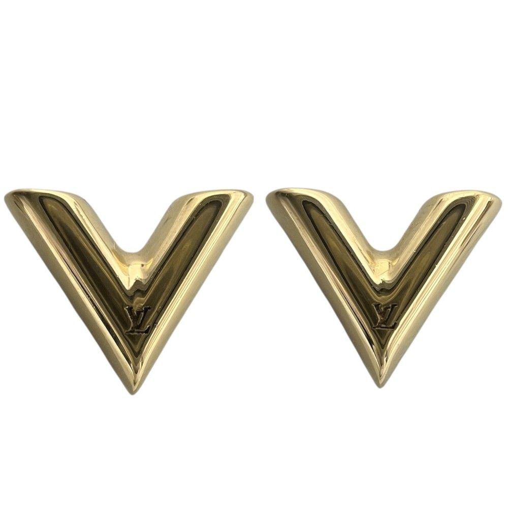ルイヴィトン エセンシャルv ピアス ゴールド LOUIS VUITTON （新品・未使用品）ルイ ヴィトン エセンシャル V