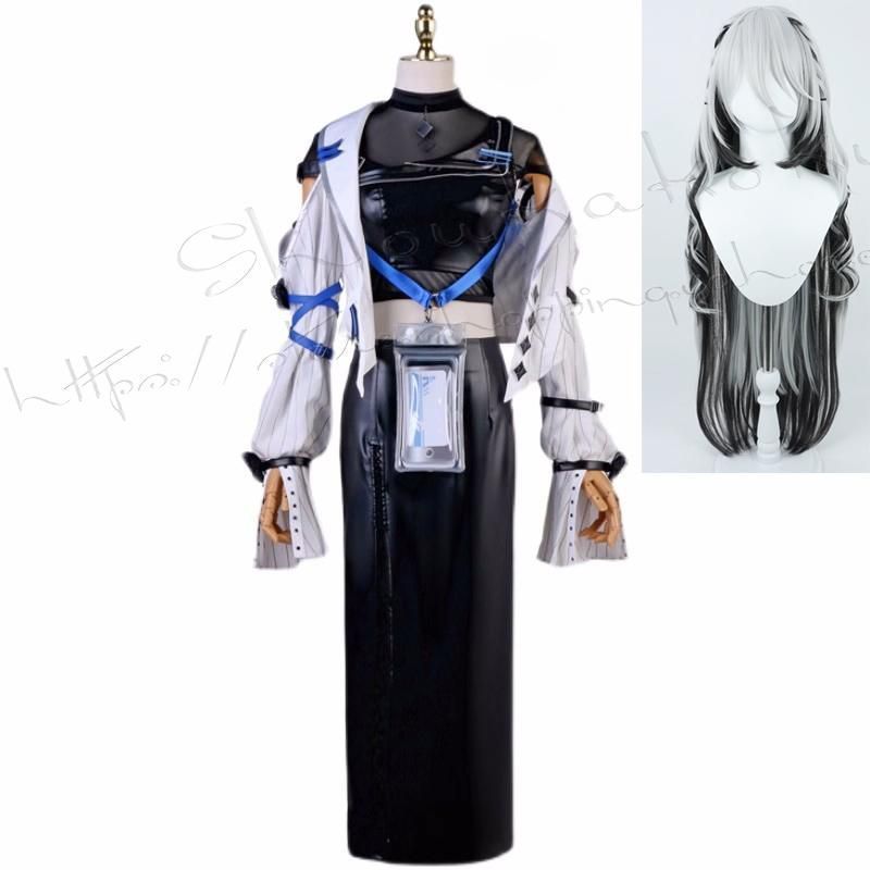 バーチャルYouTuber風 彩虹社 VTuber ソフィア ヴァレンタイン コスプレ衣装ウィッグ 演出服 cosplay 変装 仮装ハロウィン