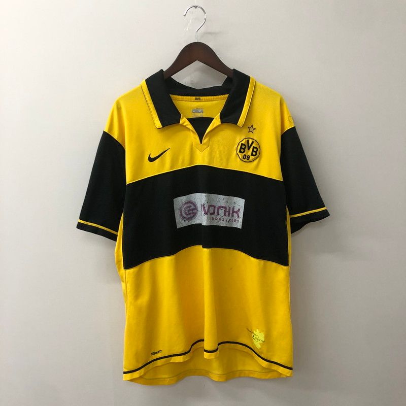 NIKE - レア ナイキ ボルシアドルトムント レプリカユニフォーム 中古品】NIKE ナイキ 07-08 BORUSSIA DORTMUND GAME SHIRT