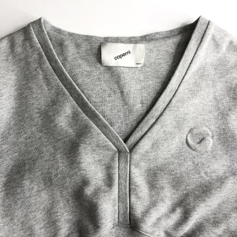 【中古】Coperni Vネックスウェット S グレー コペルニ[10][240010488814] 中古】Coperni Vネックスウェット S グレー コペルニ[10][240010488814