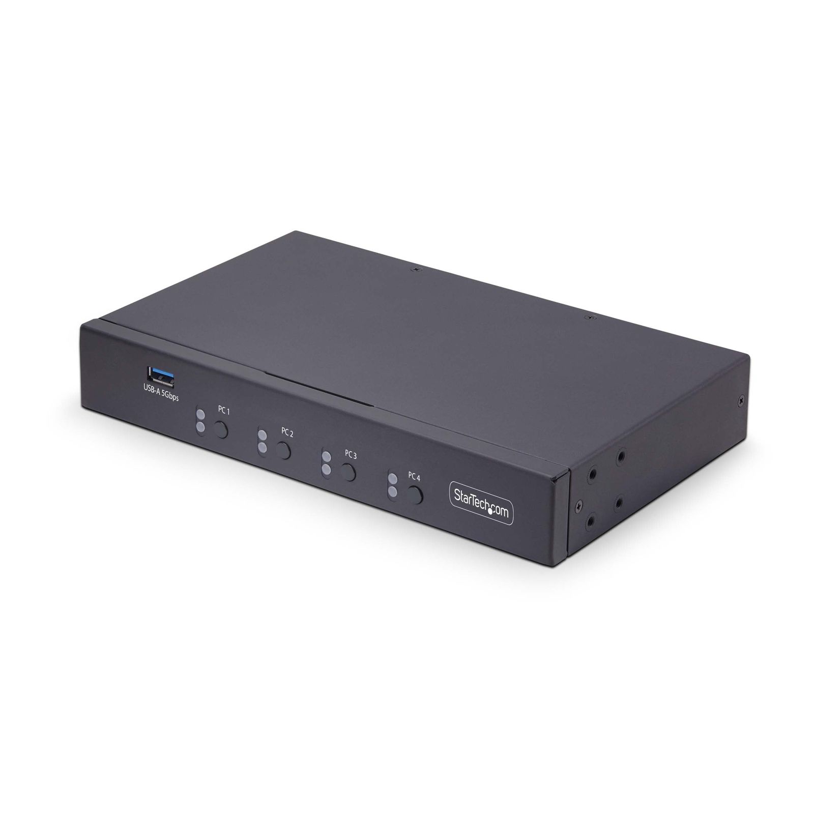 USBオーディオ キーボード マウス用パソコン切替器 パソコン周辺機器共有 KMスイッチ 4ポート マウス切換え 3.5mm P4A2132-KM-SWITCH StarTech.com