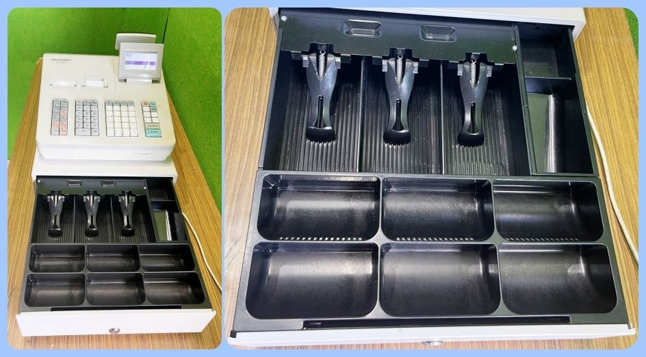 SHARP】シャープ 電子レジスター XE-A407 取説+ロール紙1巻セット