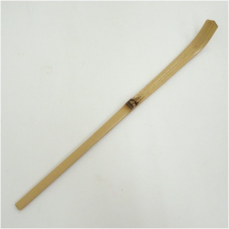 竹茶杓 銘 桜川 前大徳 佐藤朴堂書付 共箱 茶道 茶道具 おしゃれ 抹茶 茶しゃく 茶匙 茶さじ 茶器 道具 骨董 お茶 茶会 茶の湯 茶席 4月 春