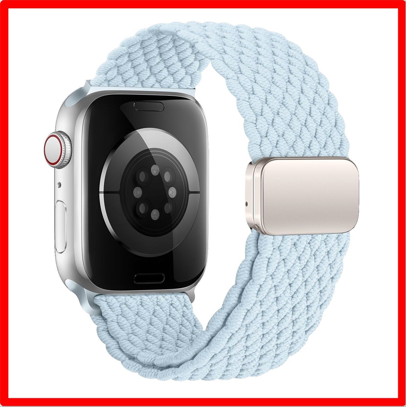 送料無料】ライトブルー_38mm 40mm 41mm コンパチブル Apple Watch バンド 40mm 41mm 38mm 42mm 44mm  45mm メルカリ