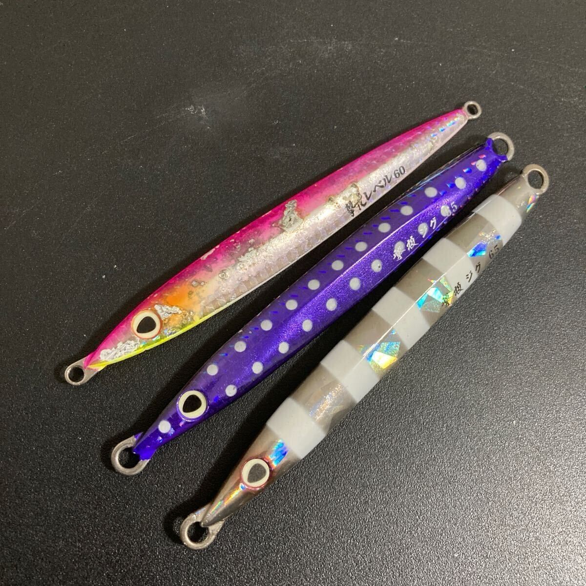 撃投ジグ 65g 撃投ジグレベル 60g カルティバ オーナーばり