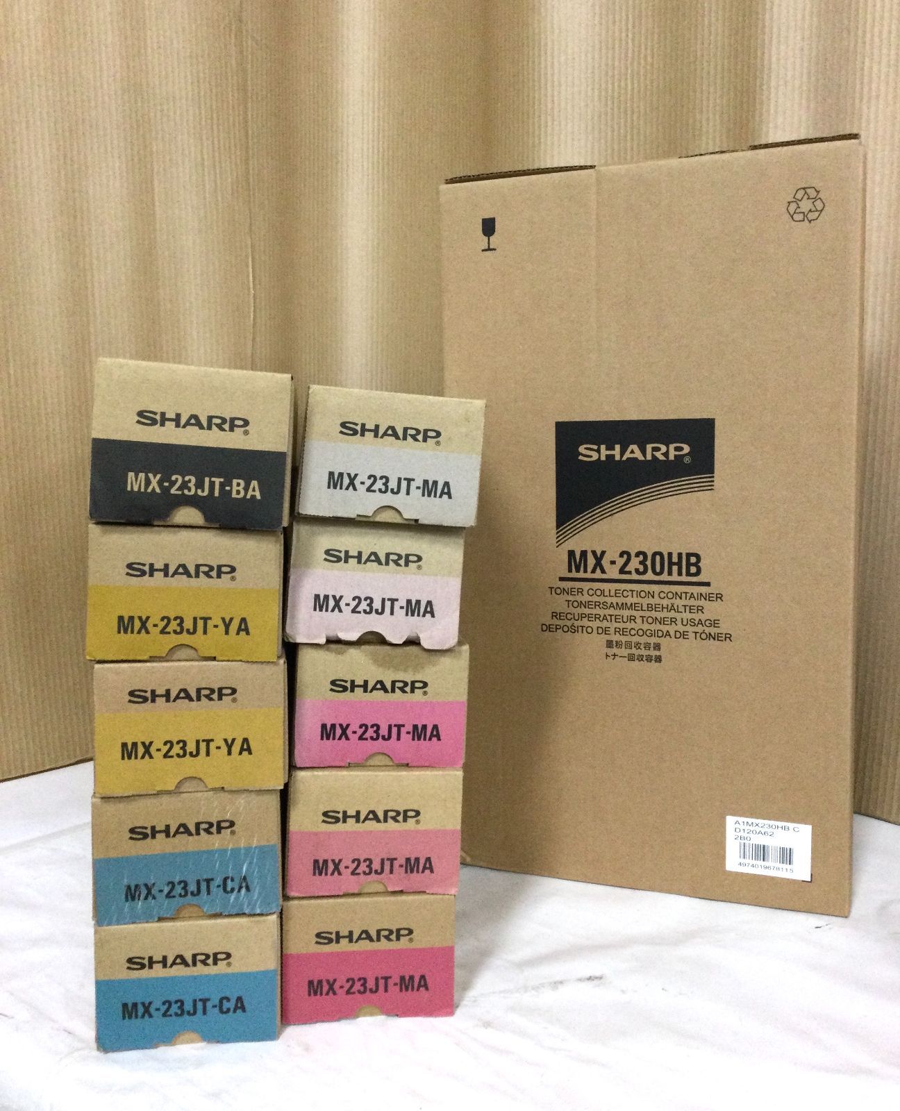 純正 SHARP トナーカートリッジセット MX-23JT 4色 5個セット SHARP MX