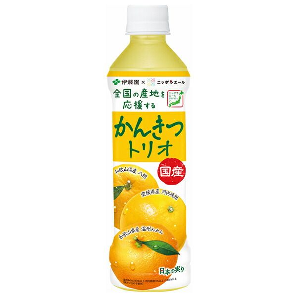 飲料・酒 伊藤園 ニッポンエール 国産かんきつトリオ 400gペットボトル