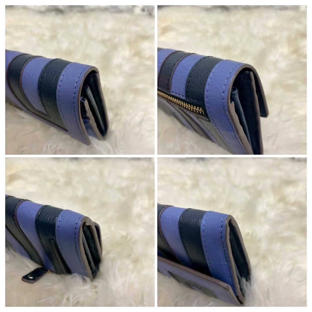 未使用　アニヤハインドマーチ　長財布　バイカラー　レザー 未使用 アニヤハインドマーチ 長財布 バイカラー レザー - メルカリ