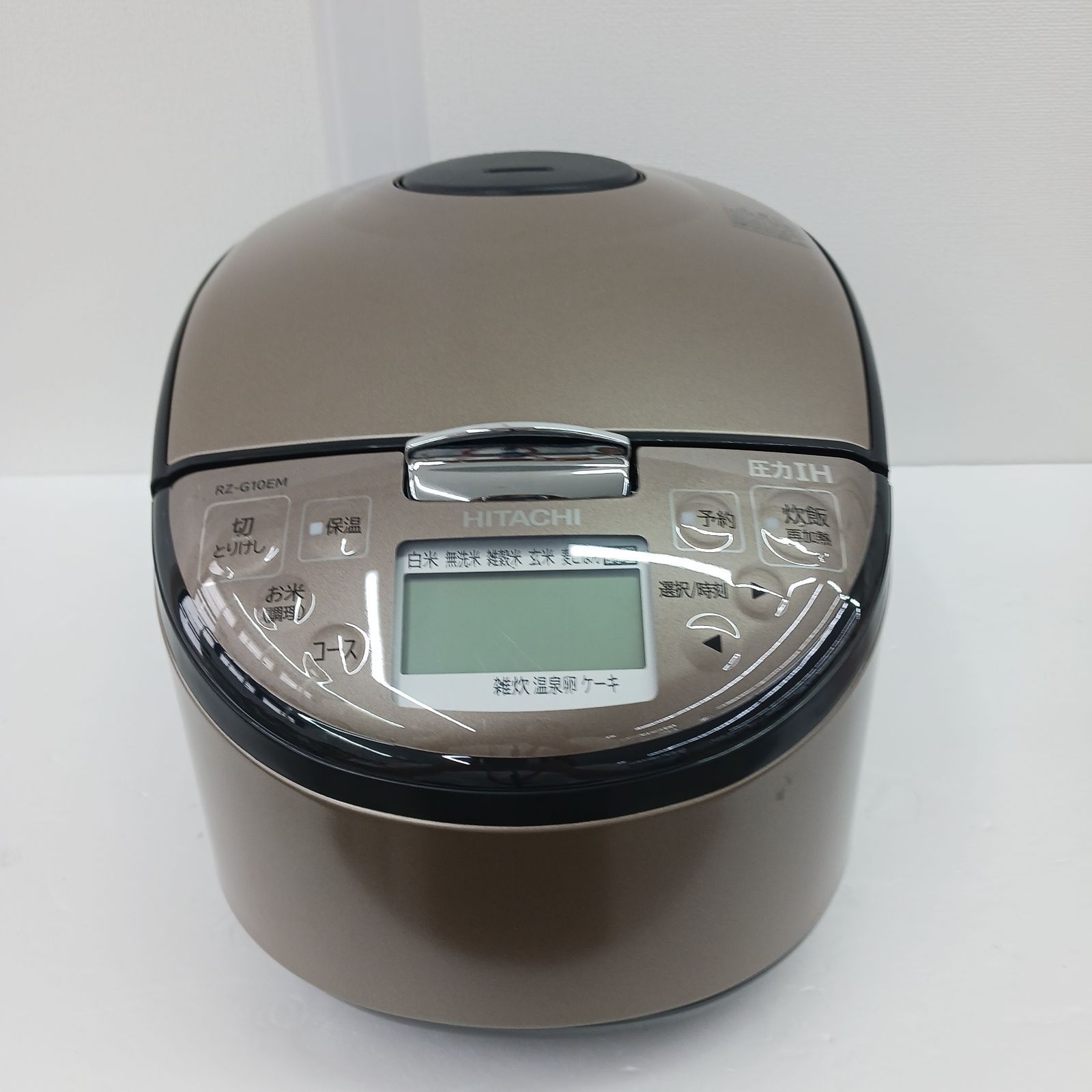 美品 日立 RZ-A18KSM 圧力IHジャー 炊飯器 1升炊き 10合 10