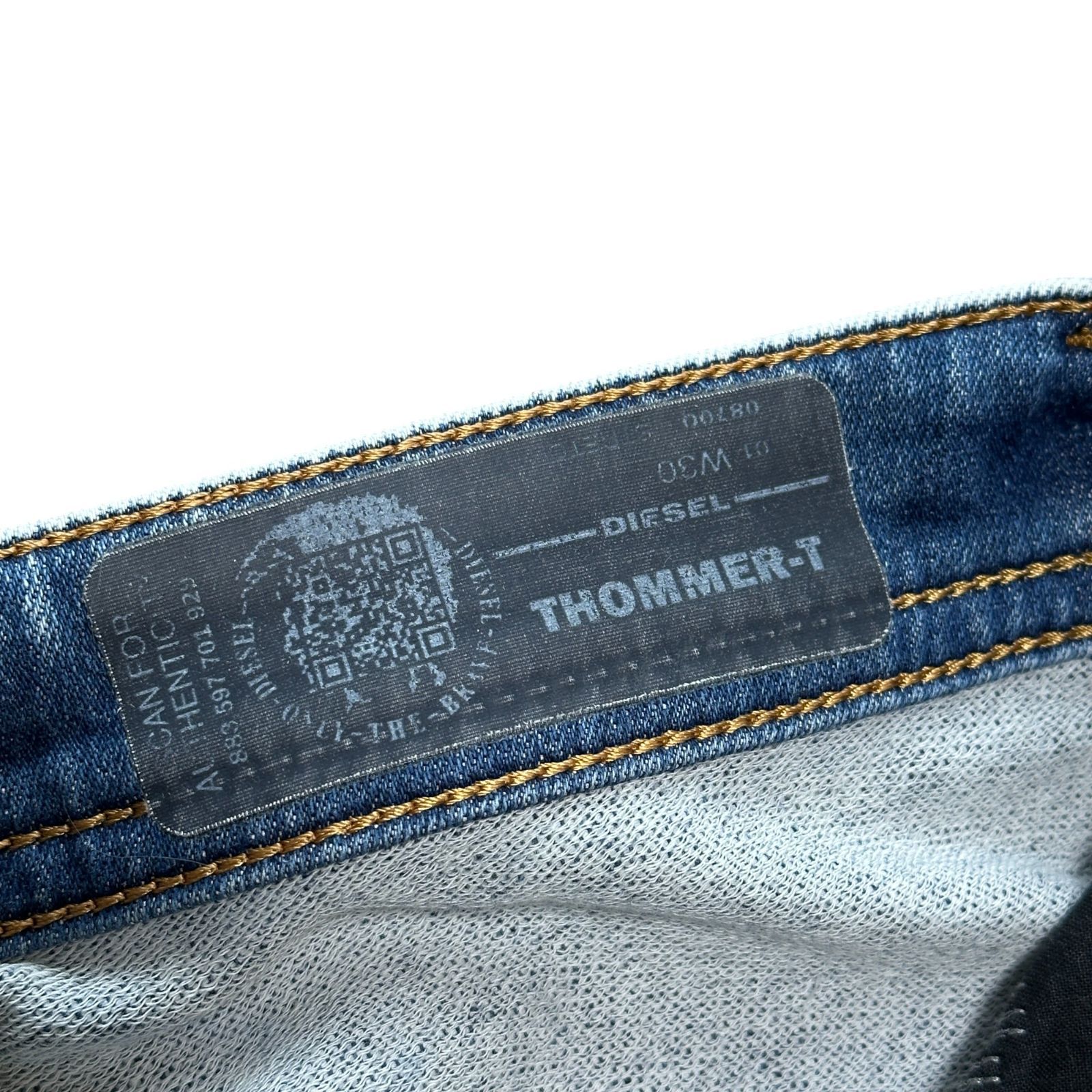 v*z様 DIESEL ディーゼル ジョグデニム THOMMER-T 0870Q DIESEL THOMMER-T 0870Q メンズM サイズW30 スリム テーパード