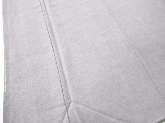 平和屋着物○上質な色無地 薄鼠色 ゑり善扱い 正絹 逸品