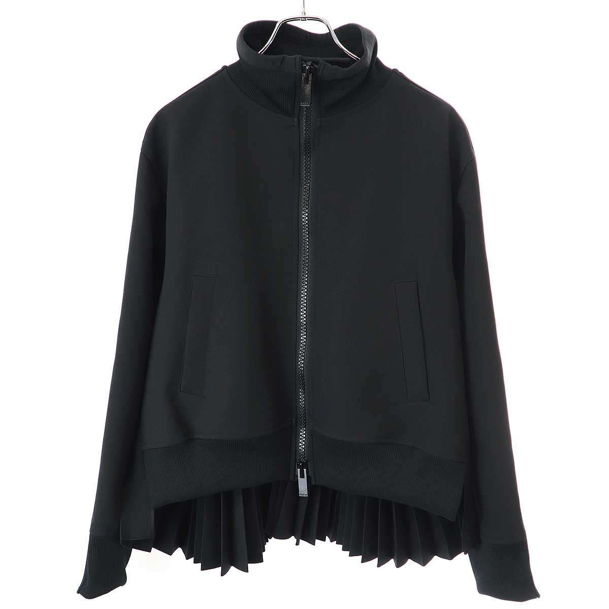 sacai サカイ 25SS Matelasse Twill Blouson プリーツトラック 