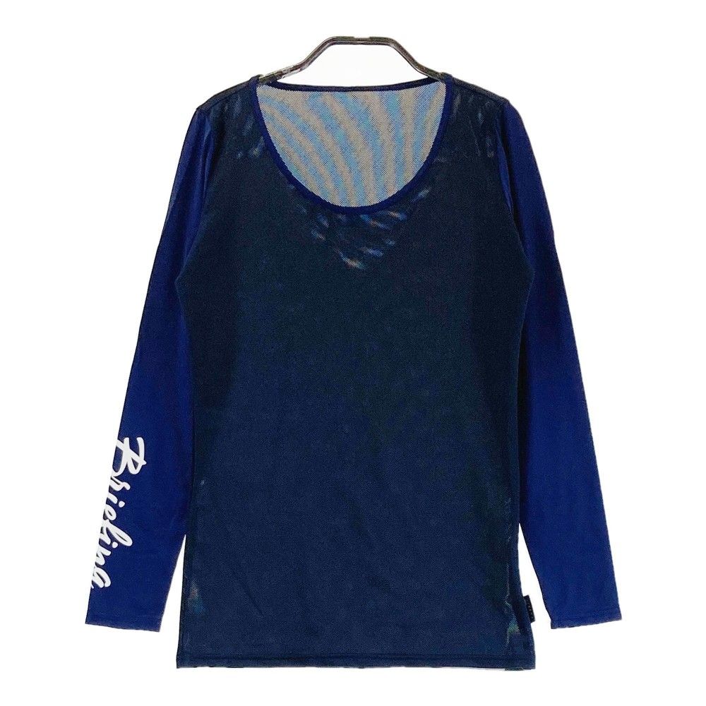 サイズ：S BRIEFING GOLF ブリーフィング 2023年モデル 長袖インナーTシャツ メッシュ切替  ホワイト系 [240101483207] ゴルフウェア レディース ストスト サイズ：S BRIEFING GOLF ブリーフィング メッシュ長袖インナーT
