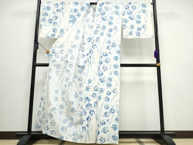 平和屋着物∴夏物 浴衣 胡蝶蘭 金彩 綿 逸品 CAAW0942ng - メルカリ