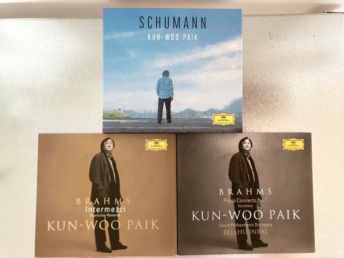 ペク・クンウ シューマン ＆ ブラームス CD 3 腸 セット Shokz