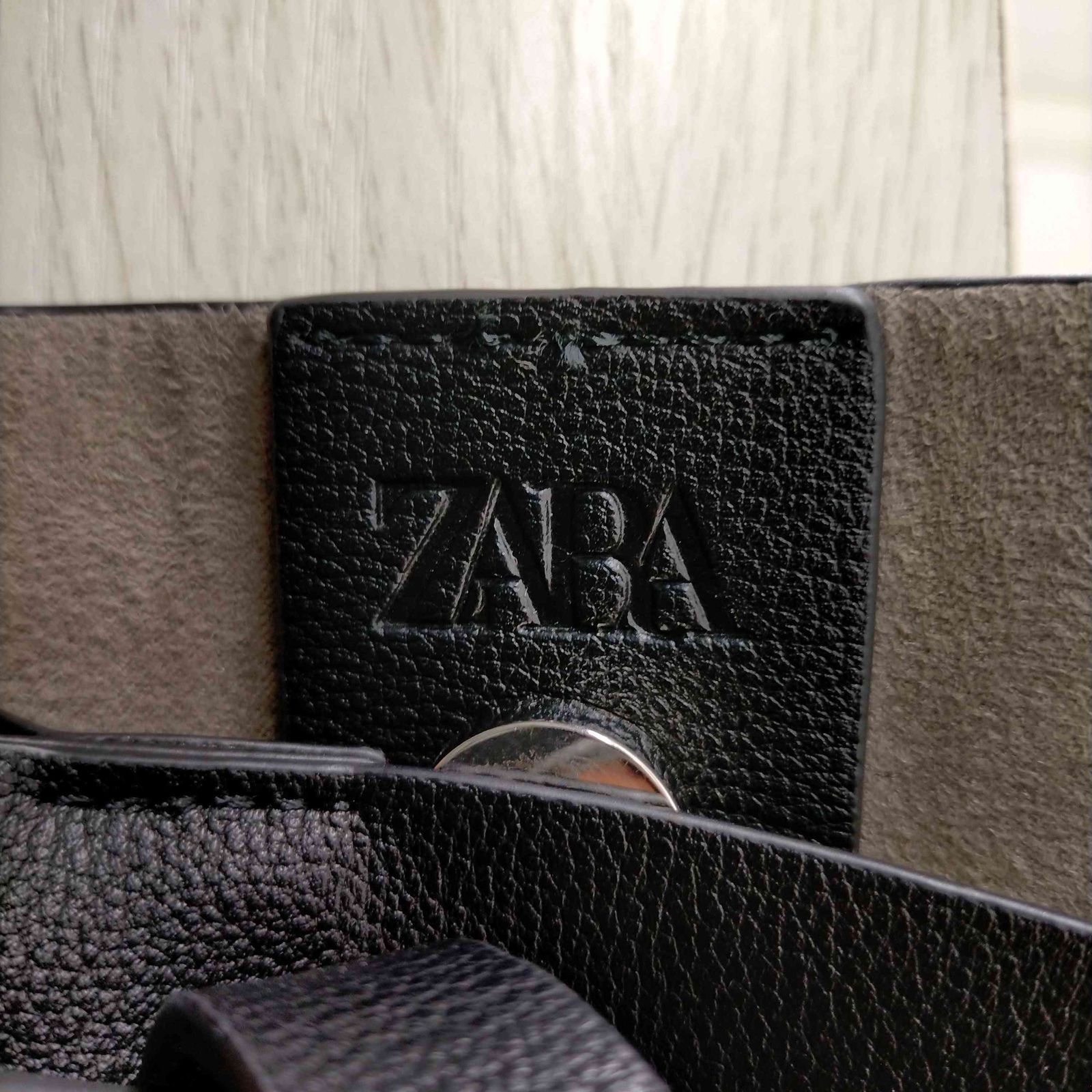 ザラ ZARA レザートートバッグ レディース 表記無 - メルカリShops