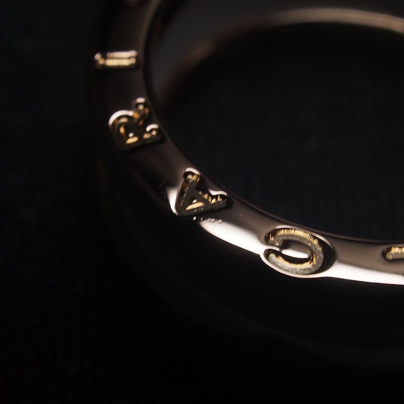 ブルガリ BVLGARI ビーゼロワン B-zero1 2バンド リング 347013 #52