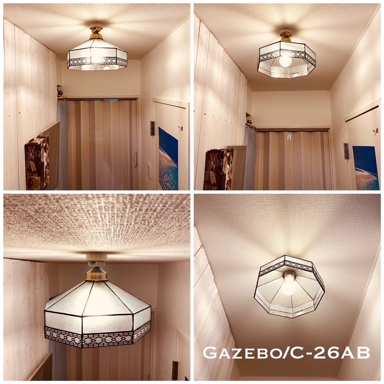 シーリングライト Gazebo/C26AB ガゼボ E26ソケット 照明器具