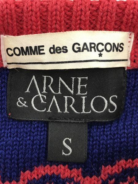 COMME des GARCONS ARNE CARLOS インベーダー柄 セーター - WHYNOT