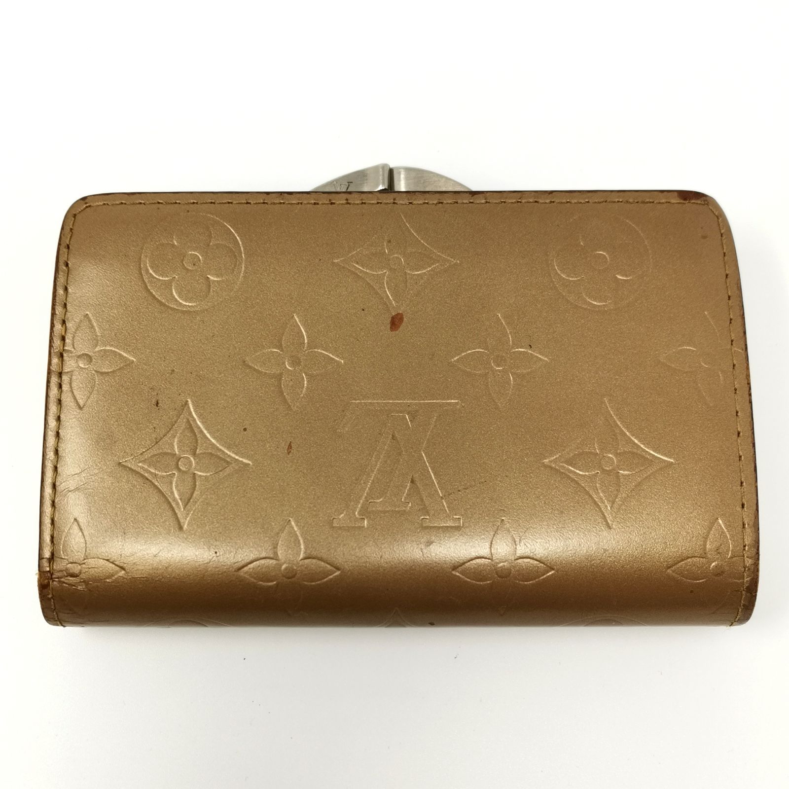 ルイヴィトン モノグラム マット ポルトモネ ビエ ヴィエノワ がま口