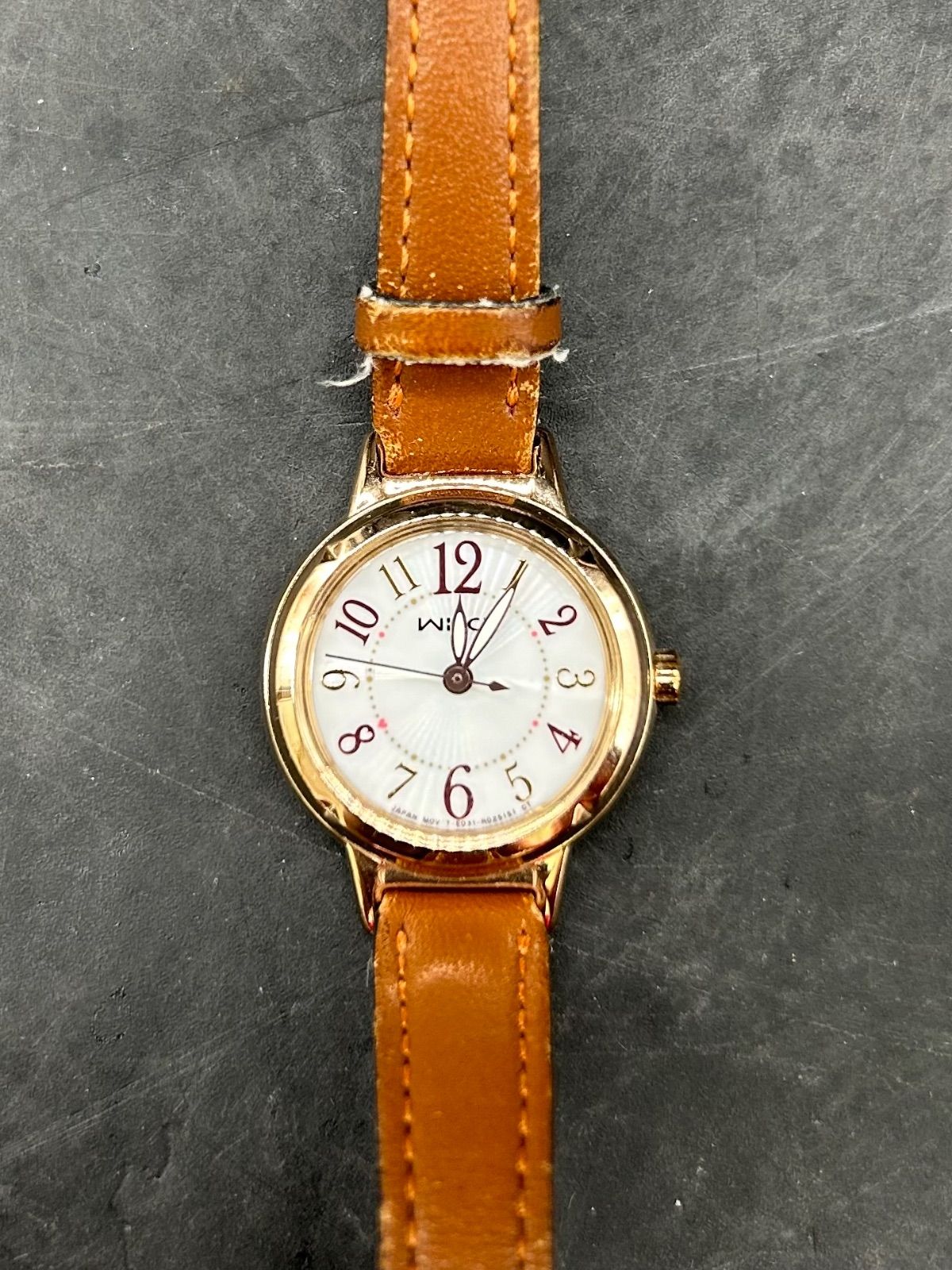 シチズン CITIZEN ウィッカ WICCA 服飾 腕時計 GN-4W-S レディース 腕周り約15cm　ケース2.5cm(リューズ含む） 中古　115022-252