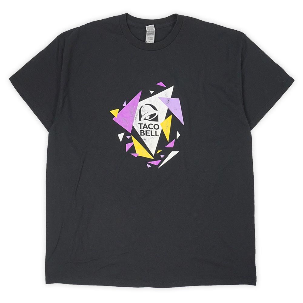 タコベル TACO BELL 00s 2000年代 Y2K 企業ロゴ プリントTシャツ 半袖 