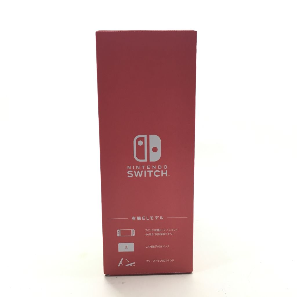 01w-0732 〇 未使用品 Nintendo Switch本体 有機ELモデル Joy-Con(L