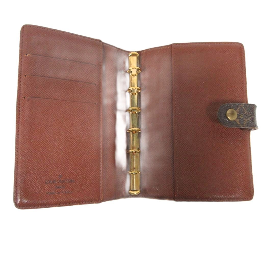 ルイヴィトン LOUIS VUITTON アジェンダPM モノグラム 手帳カバー