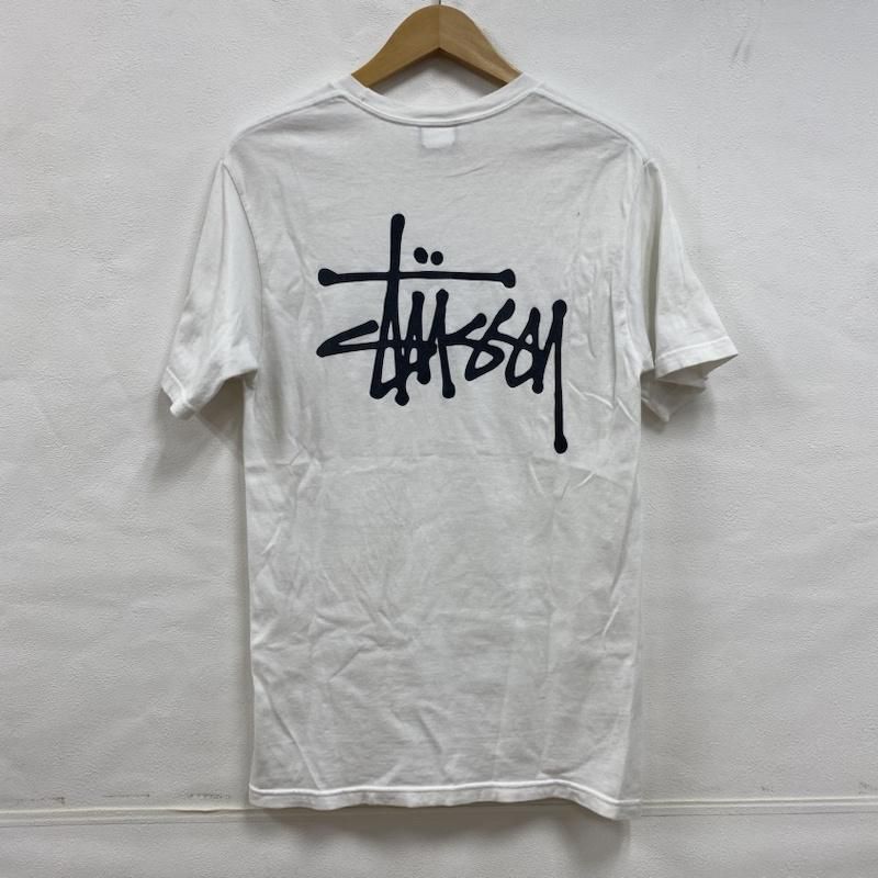 STUSSY ステューシー Tシャツ 半袖 STUSSY 両面 ロゴ プリント Tシャツ メキシコ製 S
