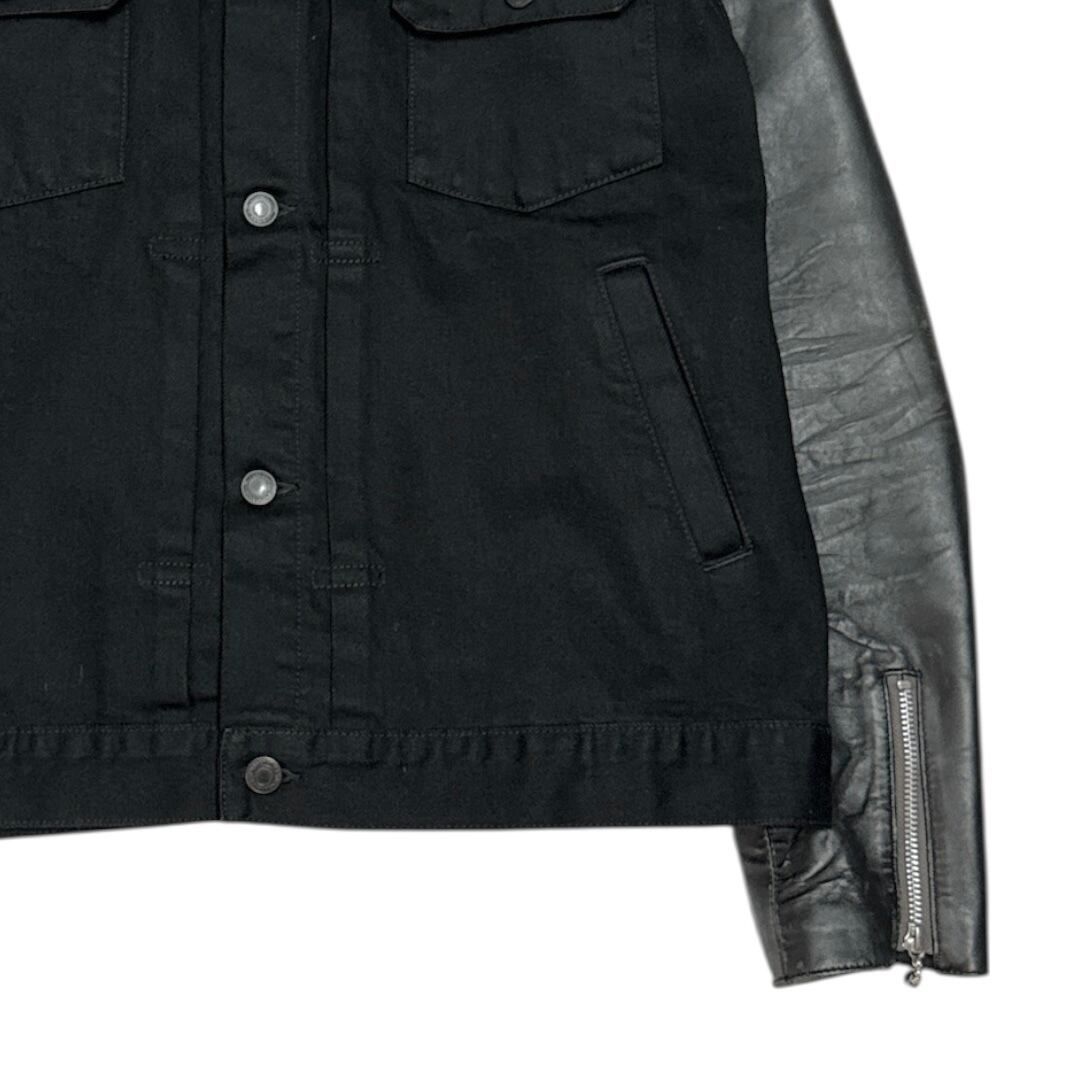 UNDERCOVER x MINEDENIM Leather Sleeve Denim Jacket - メルカリ