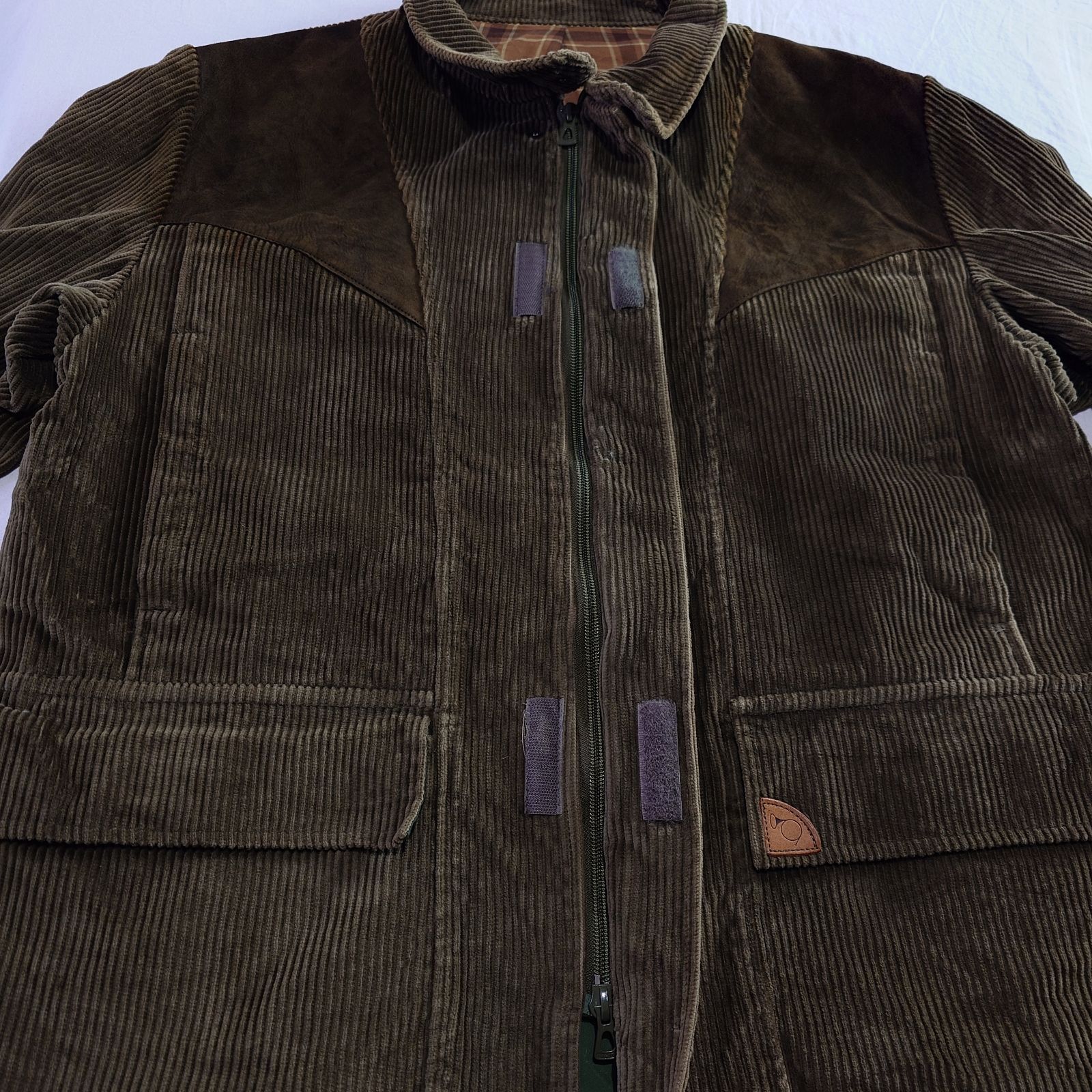 70s】フレンチコーデュロイ ハンティングジャケット ユーロ