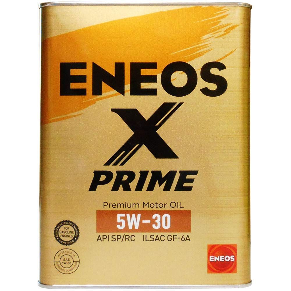 ENEOS X PRIME エックスプライム エンジンオイル 5W-30 SP|RC GF-6A 100％化学合成油 4L缶