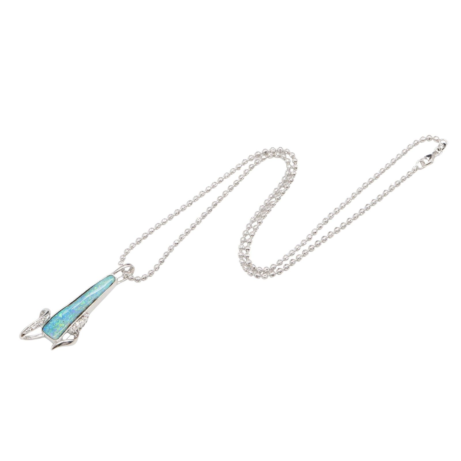 ジュエリー JEWELRY ネックレス ボルダーオパール ネックレス ﾎﾞﾙﾀﾞｰ  