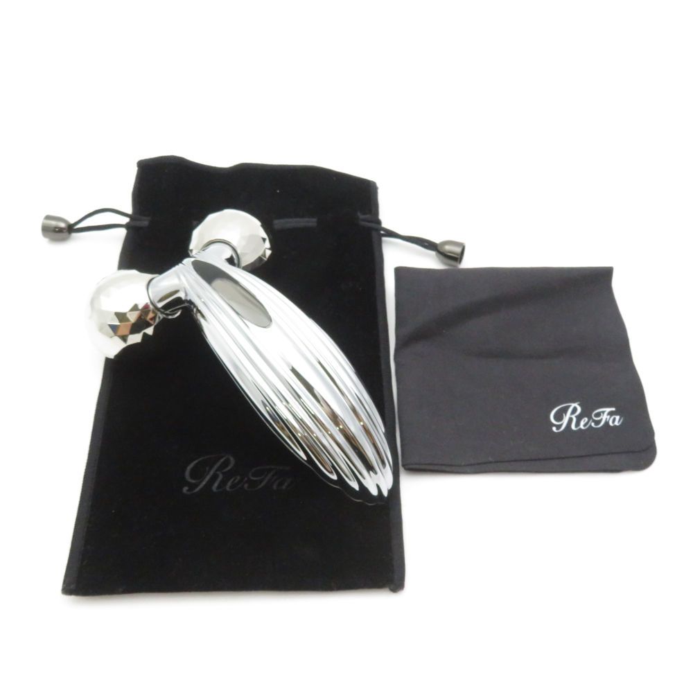 【新品未使用】プラチナ電子ローラー リファ 美品 ReFa リファ カラット レイ プラチナ電子ローラー 美顔
