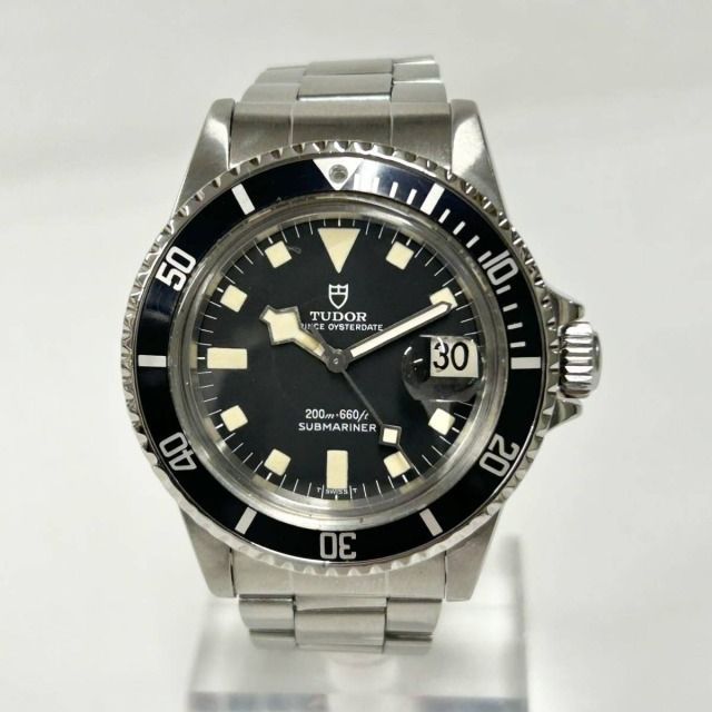 チュードル TUDOR 94110 サブマリーナスノーフレーク Submariner Snowflake メンズ 腕時計 ブラック