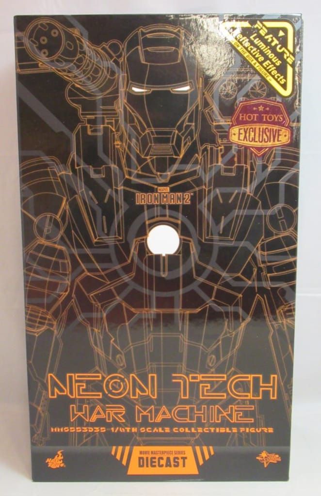 HOTTOYS MOVIE MASTERPIECE DIECAST NEON TECH WAR MACHINE MMS553
