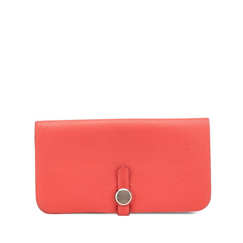 エルメス ドゴンロング ローズキャンディ ピンク系 トゴ レディース HERMES 1-0213903