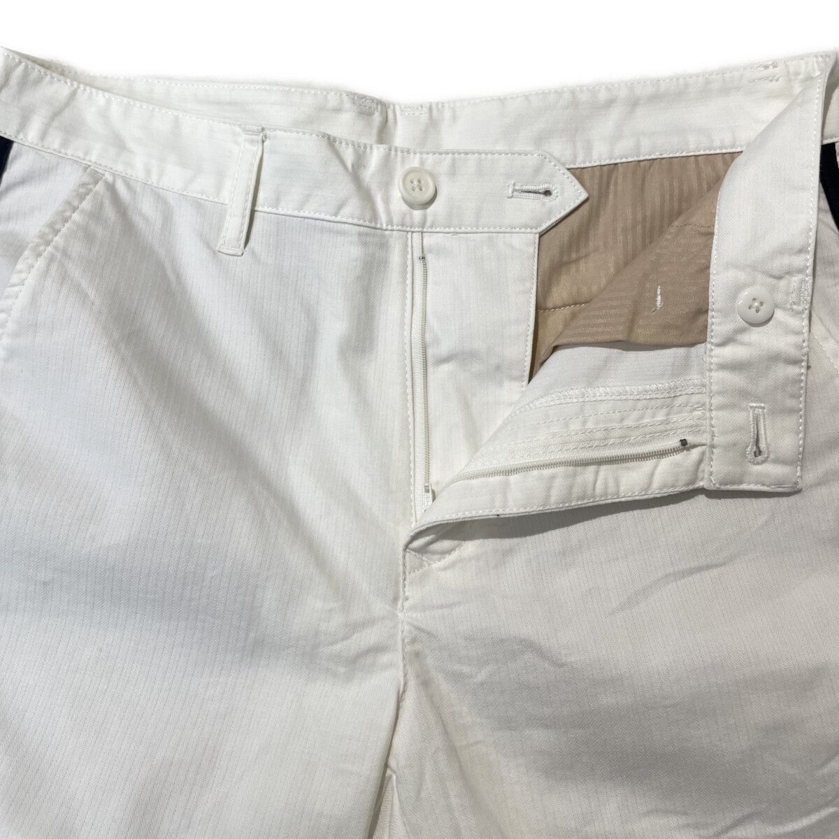 新品 パーリーゲイツ ジャックバニー 2WAYストレッチパンツ(7)3L/白