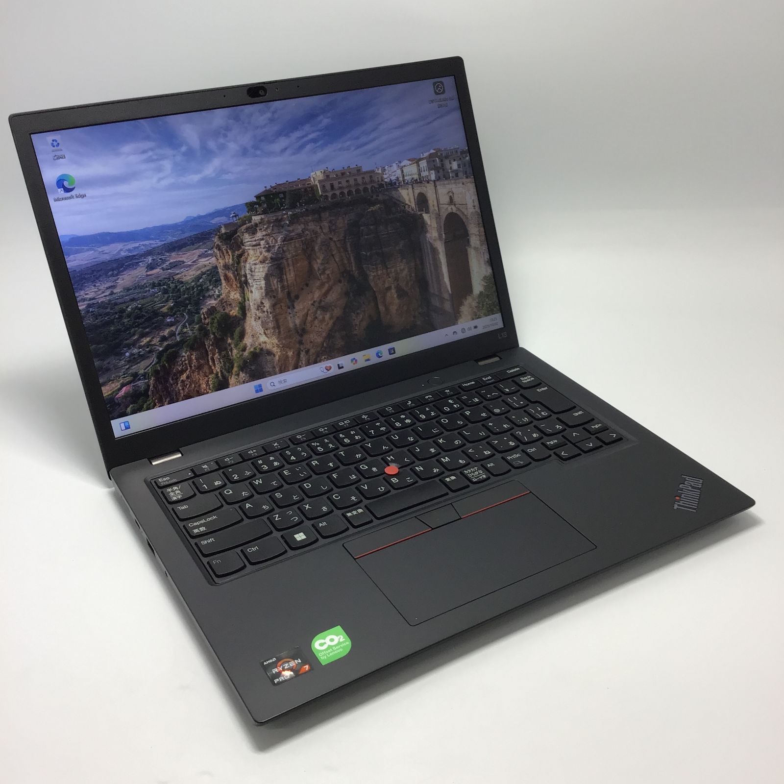 Lenovo ThinkPad L13 Gen4 AMD Ryzen 7Pro |メモリ 32GB | SSD 256GB | 13.3インチ | WEBカメラ | 顔認証| Win 11Pro 4636