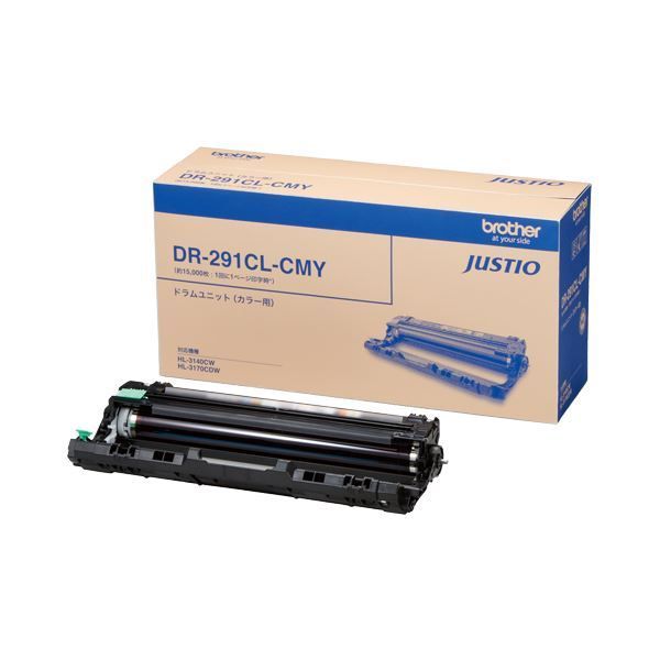 (まとめ）ブラザー BROTHER ドラムユニット カラー用 DR-291CL-CMY 1個
