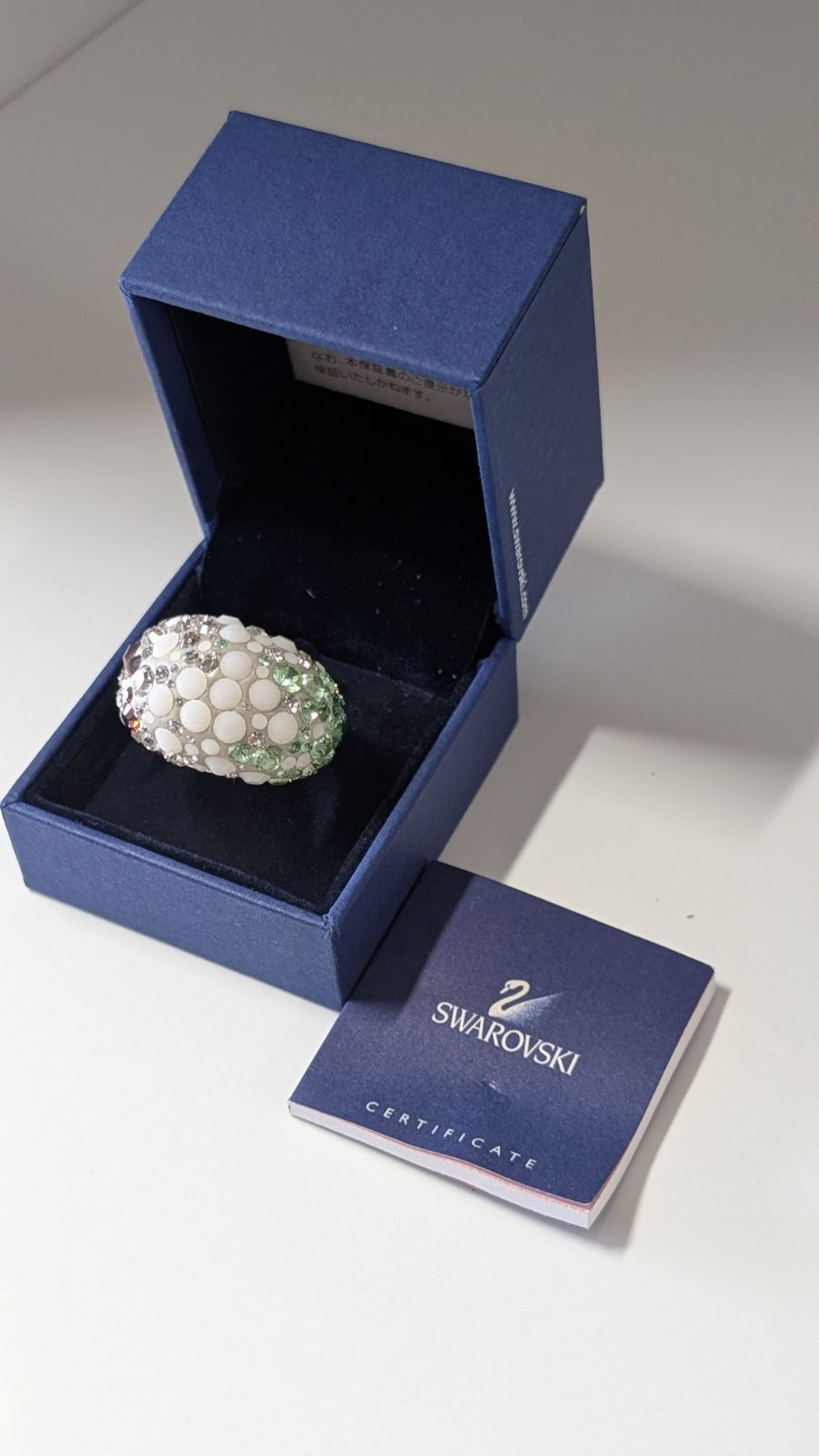 SWAROVSKI スワロフスキーリング指輪サニーフラワーサイズ55 SWAROVSKI