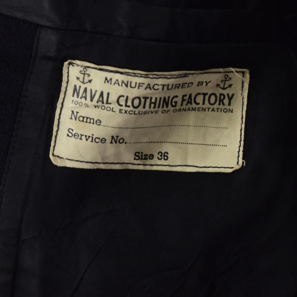 古着 40年代 NAVAL CLOTHING FACTORY 米軍実品 U.S.NAVY ピーコート P