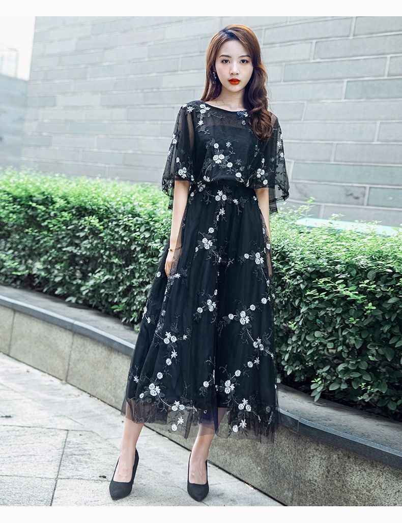 美品 5.2万】ボーダーズアットバルコニー Vネックドレス ワンピース