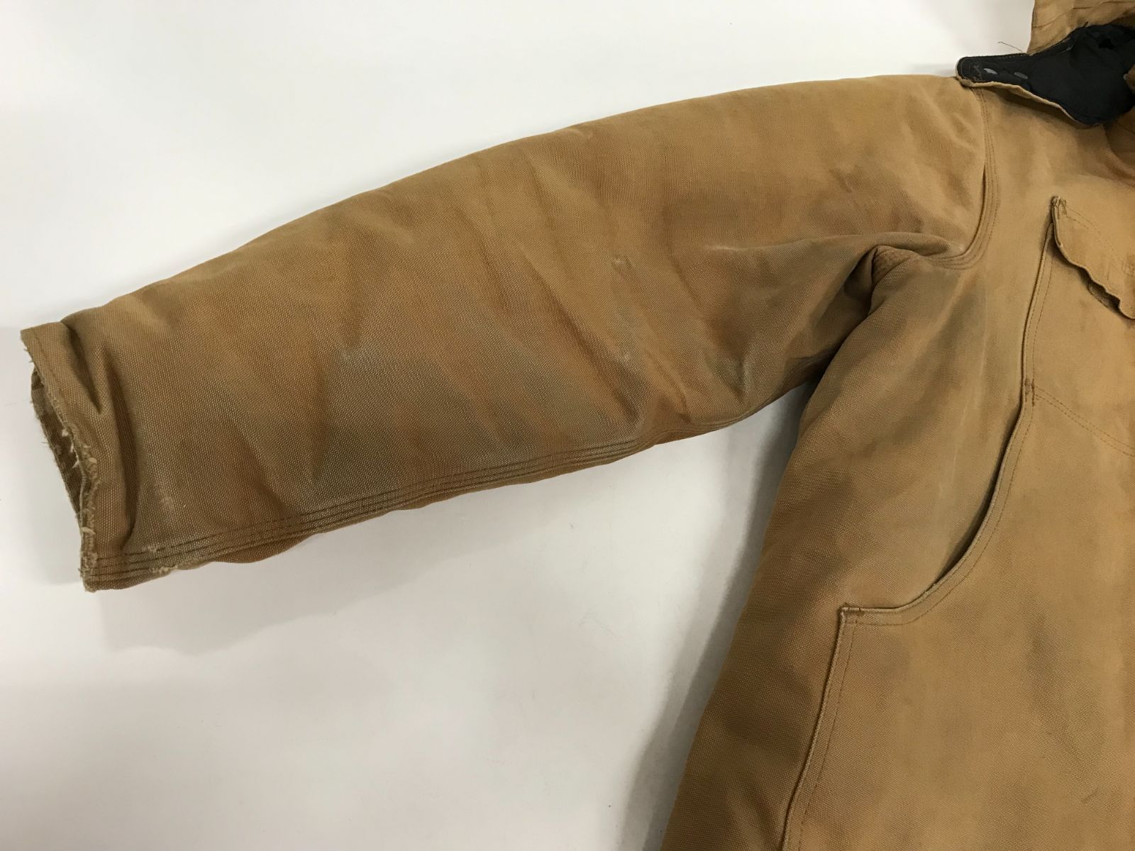 Carhartt　90’s　ダックジャケット　フード付き　USA製　【M128-20241009-04KS】