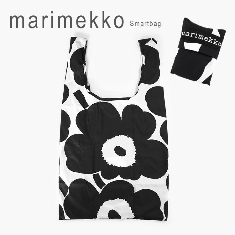 訳あり 新品未使用 マリメッコ トートバッグ エコバッグ 折りたたみ marimekko SMARTBAG UNIKKO 091492  [240527-31] - メルカリ