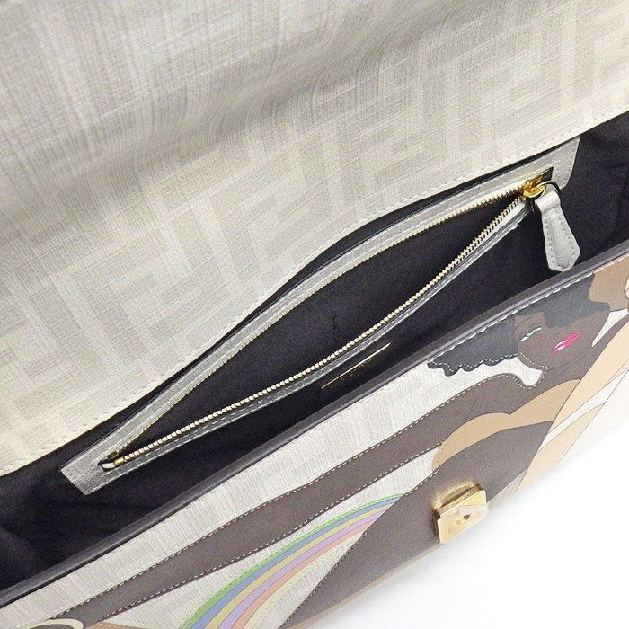 フェンディ FENDI ショルダーバッグ ハンドバッグ マンマバケット  