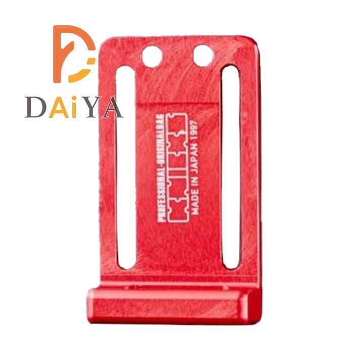 ニックス KNICKS ALU-I フック金具付電動工具用プレート ブラック レッド ゴールド ブルー グリーン パープル ピンクゴールド 沖縄および離島への です