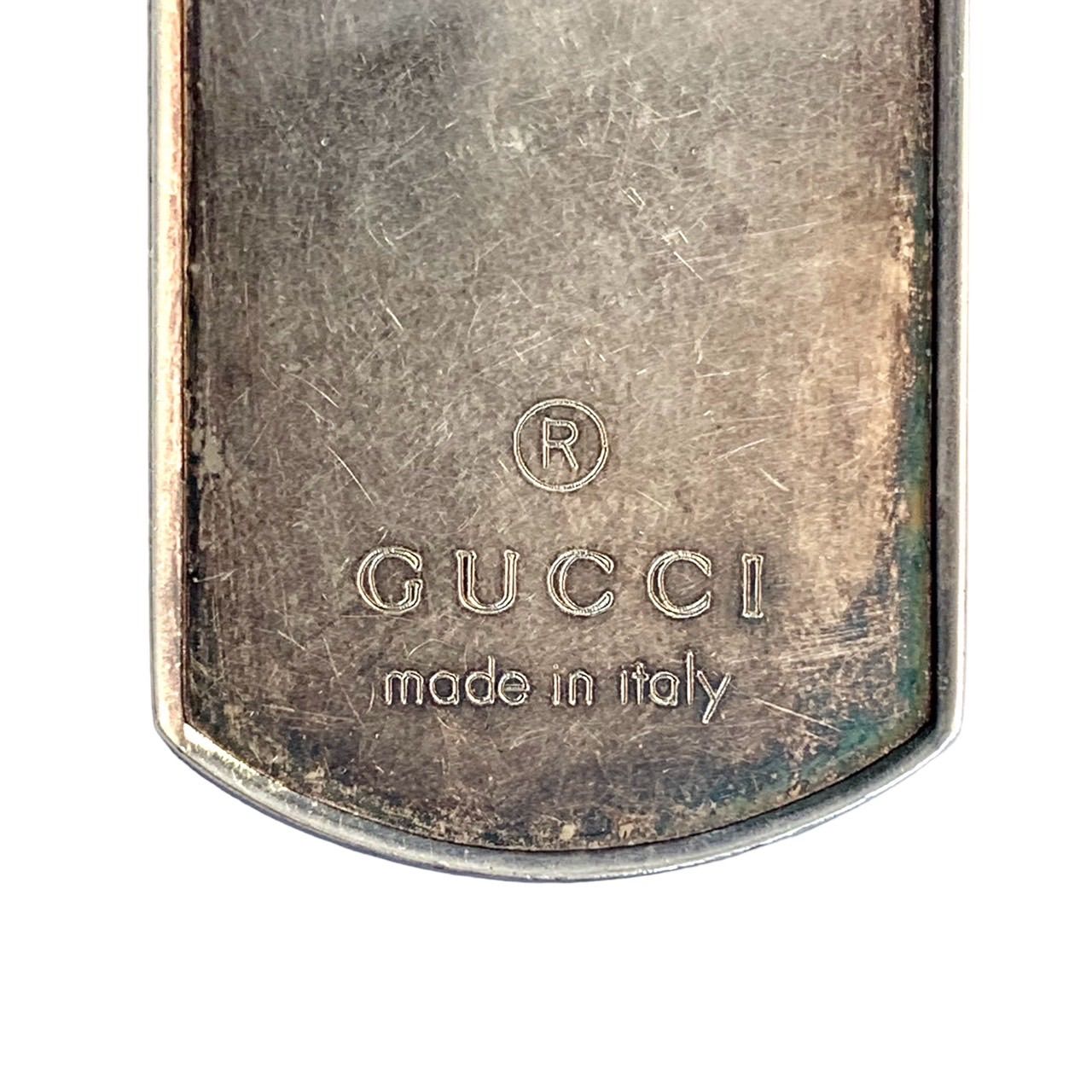 ヴィンテージ⭐️GUCCI】 グッチ ネックレス ドッグタグ ボール