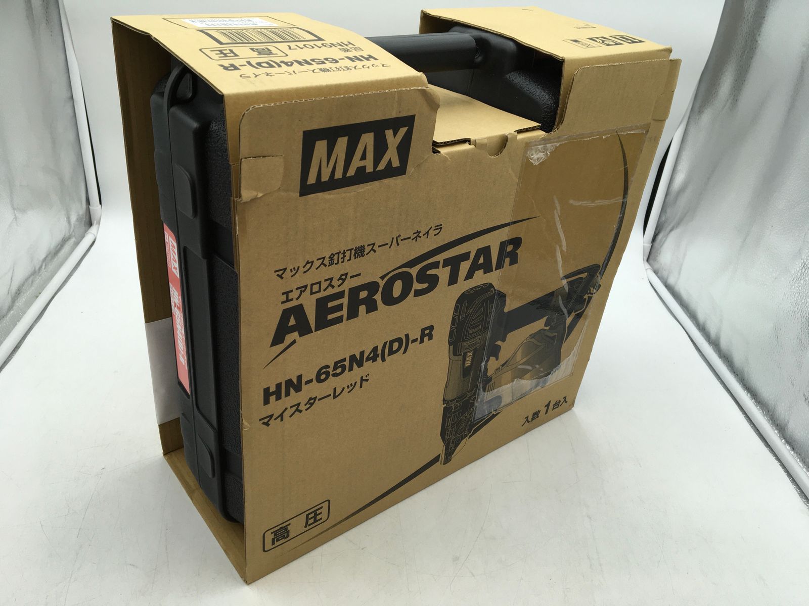 領収書発行可】☆MAX/マックス 高圧コイルネイラ HN-65N4D-R マイスターレッド [ITFNI8KWI2RV][エコツール豊田インター店]  - メルカリ